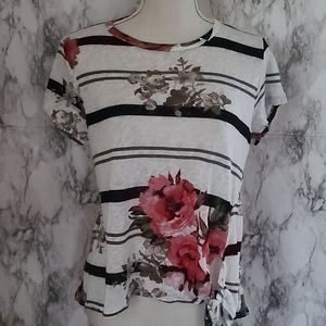 Petit Gateau striped top size medium